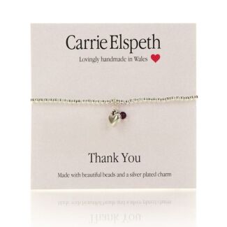 Thank You Sentiment Bracelet