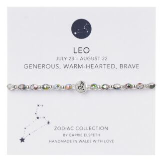 Leo Zodiac Sentiment Bracelet