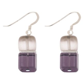 Carrie Elspeth Purple Midnight Deluxe Earrings