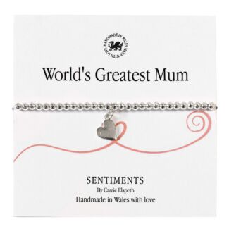 World’s Greatest Mum Sentiment Bracelet