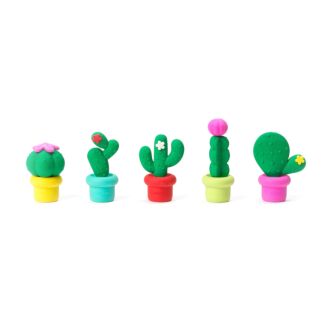 Free Hugs Cactus Set of 5 Scented Erasers