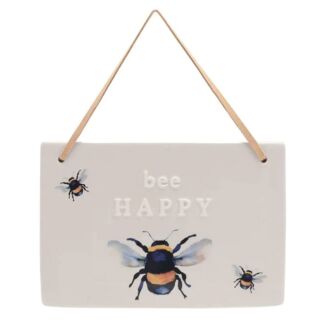 Country Living Bee Happy Sign