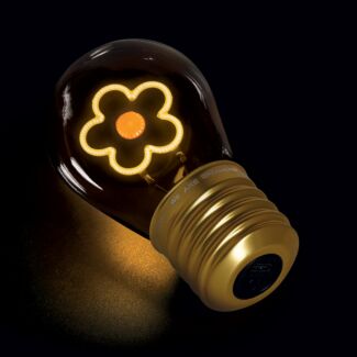 Bulb Fiction Daisy Lightbulb Shaped Table Lamp