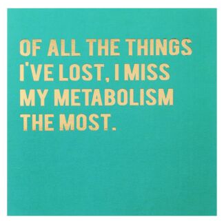 Cloud Nine ‘Metabolism’ Greetings Card