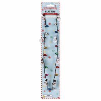 Assorted Flashing Christmas Necklace