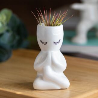 ‘Namaste’ Yoga Pose Mini Air Planter