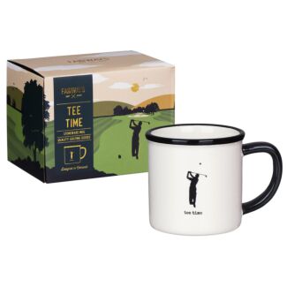 Fairways ‘Tee Time’ Golf Boxed Mug