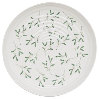Mistletoe Amor Round Platter