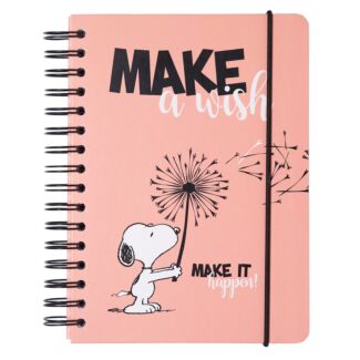 Snoopy ‘Make A Wish’ A5 Hardback Notebook
