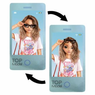 Fergie Blue Mobile Phone Holographic Notebook