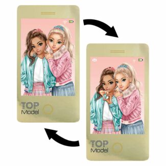 Candy Gold Mobile Phone Holographic Notebook