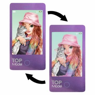 Lexy Purple Mobile Phone Holographic Notebook