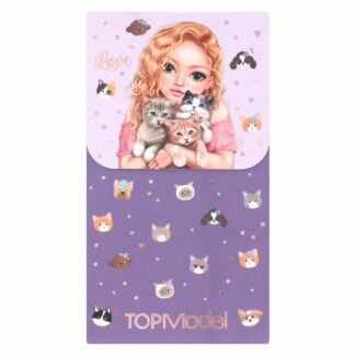 Lizzy Lilac Notepad with Magnetic Closure