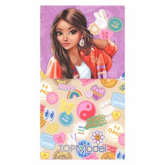 Talita Purple Notepad with Magnetic Closure
