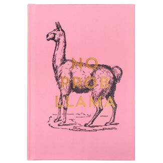 Vintage Sass No Prob Llama Journal