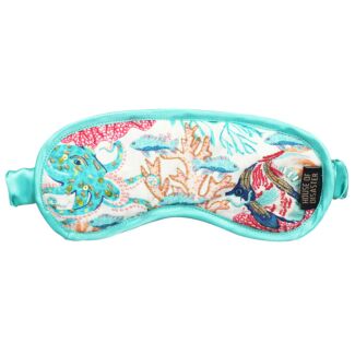 Coral Sealife Eye Mask