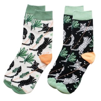 Feline Pack of 2 Socks