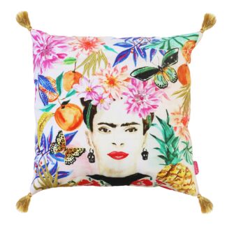 Frida Kahlo Fruit Cushion