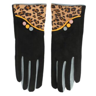 Leopard Print Gloves