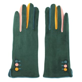 Teal Gloves