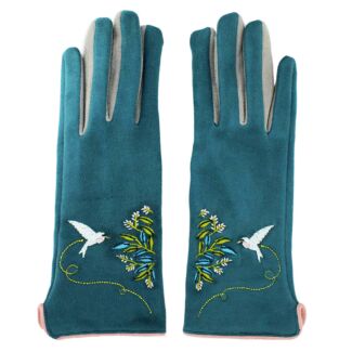 Secret Garden Birds Gloves