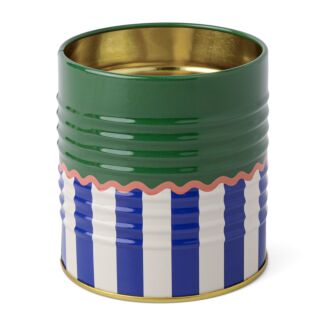 A Dopo Solid & Striped Storage Tin