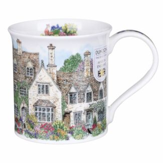 Country Cottages Stone Bute Shape Mug