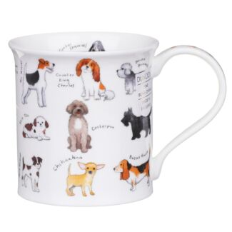 Animal Breeds Dog Bute Shape Mug