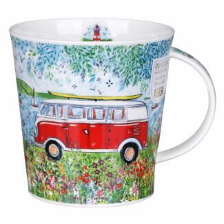 Cool Campers Red Cairngorm Shape Mug