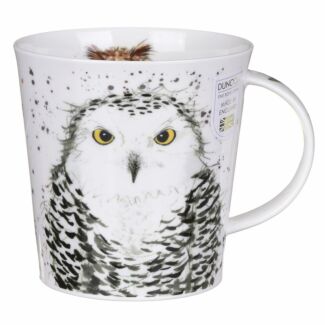 What A Hoot! White Cairngorm Shape Mug