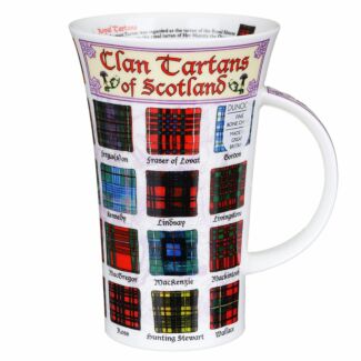 Clan Tartans of Scotland Glencoe Shape Mug