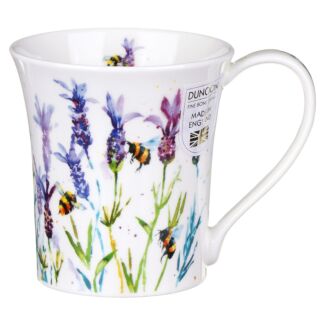 Busy Bees Lavender Jura Shape Mug