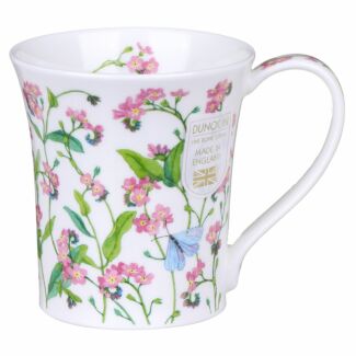 Forget-me-nots Pink Jura Shape Mug