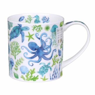 Beneath The Waves Octopus Orkney Shape Mug