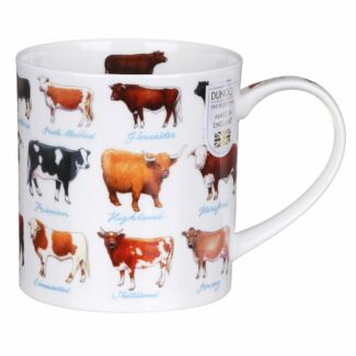 On The Farm Cows Orkney Shape Mug