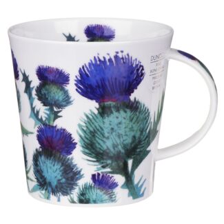 Scottish Thistle Cairngorm shape Mug