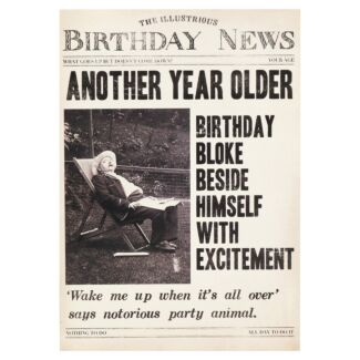 Fleet Street ‘Another Year Older’ Birthday Card