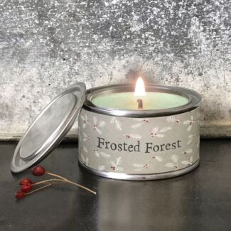 ‘Frosted Forest’ Christmas Candle