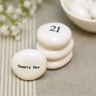 ‘Twenty One’ Pebble