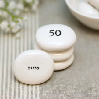 ‘Fifty’ Pebble