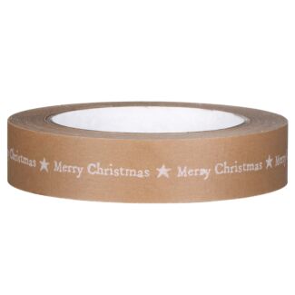 Merry Christmas Wide Adhesive Tape – 50m