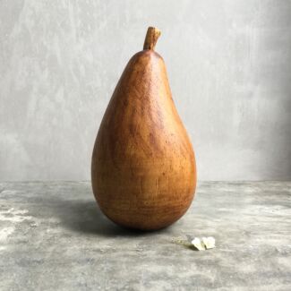 Large Wooden Pear