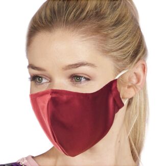 Eco Chic Merlot Recycled Face Cover