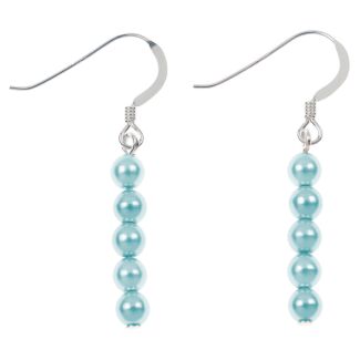 Blue Pearl Earrings