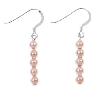 Pink Pearl Earrings