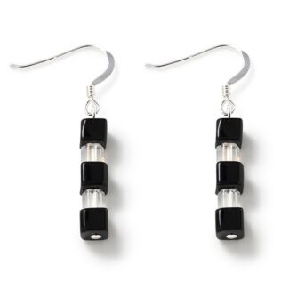 Monochrome Geo Earrings
