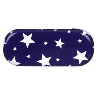 Blue Stars Glasses Case