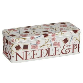 Sewing Long Deep Rectangular Tin