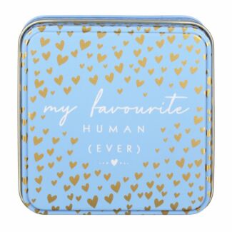 Little Gestures ‘My Favourite Human’ Small Square Tin