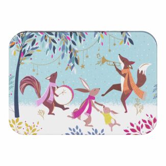 Woodland Tales Merry Band Christmas Pocket Tin